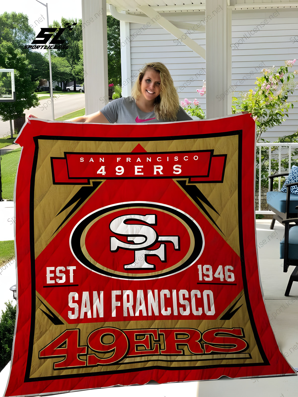 San Francisco 49Ers 1 Quilt
