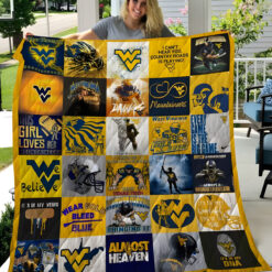 West Virginia Mountaineers Quilt
