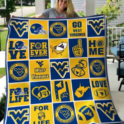 West Virginia Mountaineers 1 Quilt