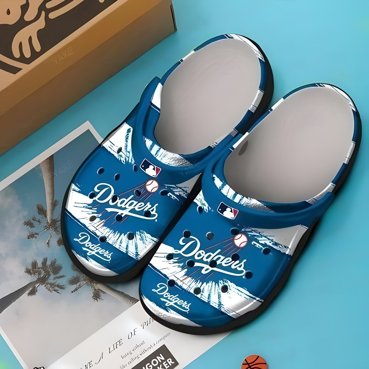 Los Angeles Dodgers Soft Clogs