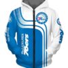 Philadelphia 76Ers Zip Hoodie 3D