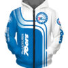 Philadelphia 76Ers Zip Hoodie 3D