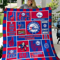 Philadelphia 76Ers 2 Quilt