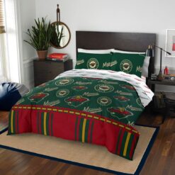 Minnesota Wild 1 Bedding Set