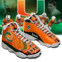 Miami Hurricanes 2 Jordan 13 Shoes