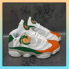 Miami Hurricanes 3 Jordan 13 Shoes