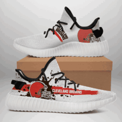 Cleveland Browns Yeezy Boots