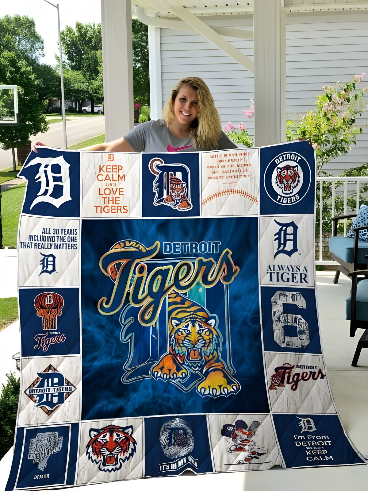 Detroit Tigers Quilt