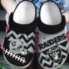 Las Vegas Raiders Lover Soft Clogs