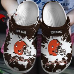 Cleveland Browns Custom Soft Clogs