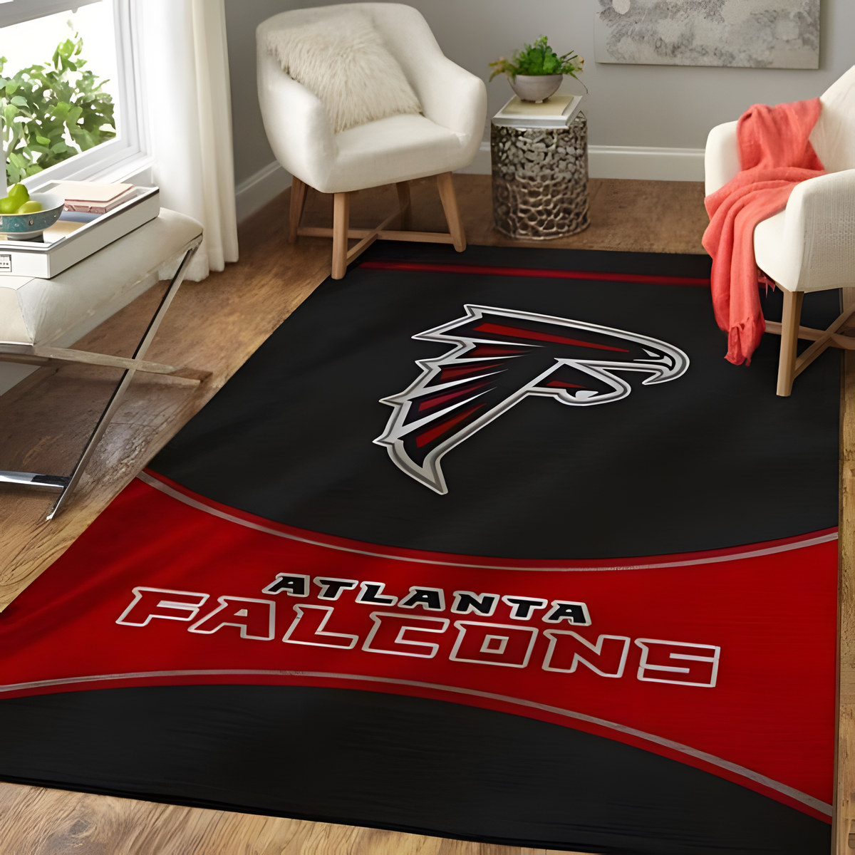 Atlanta Falcons 1 Area Rug