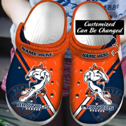 Denver Broncos 1 Soft Clogs