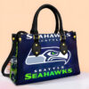 Seattle Seahawks Leather Handbag