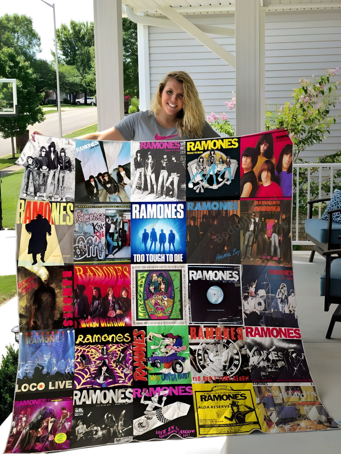 Ramones Quilt 1 Ramones Quilt