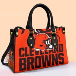Cleveland Browns Leather Handbag