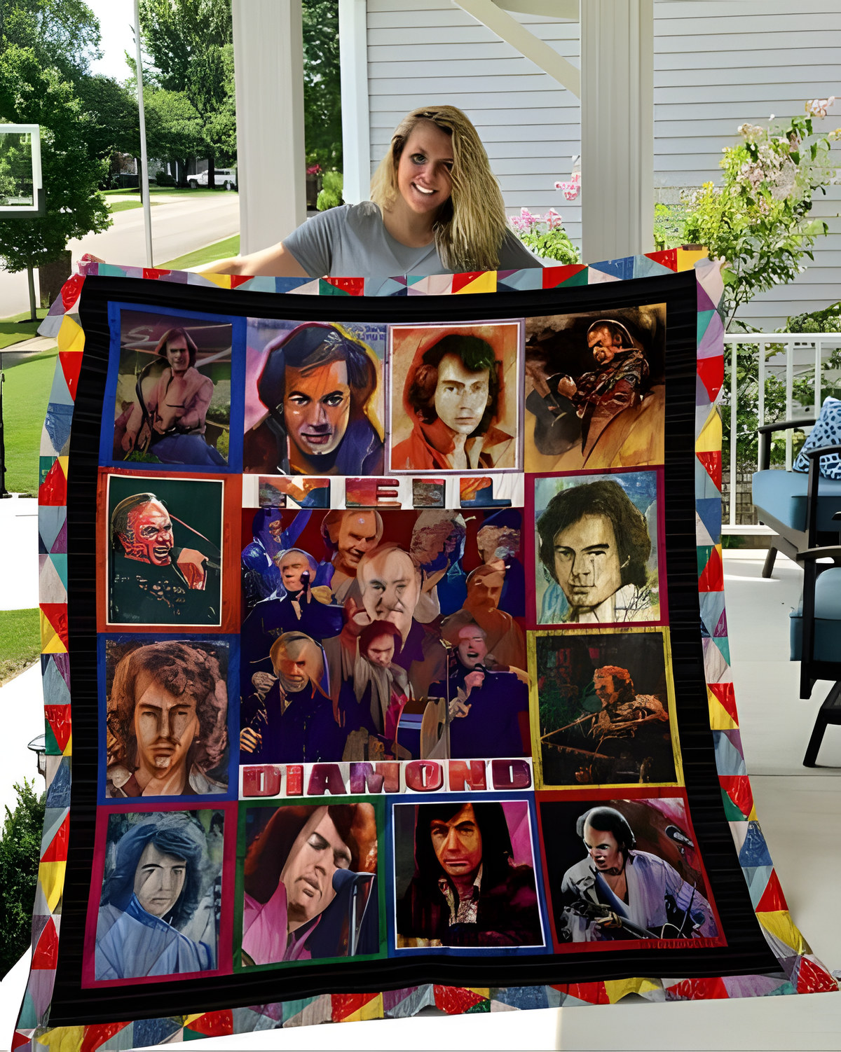 Neil Diamond 5 Quilt