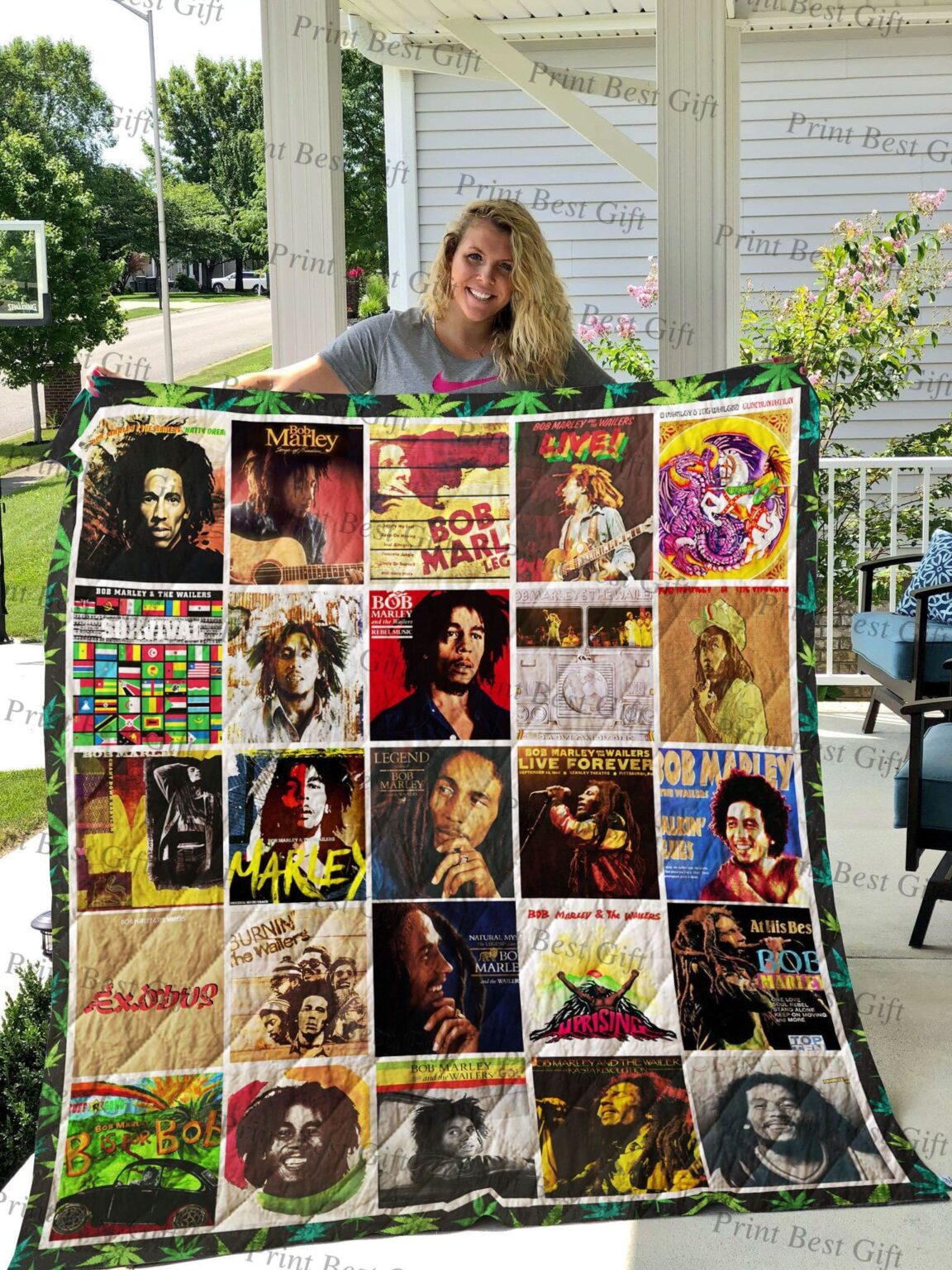 Bob Marley 3 Quilt 1 Bob Marley 3 Quilt