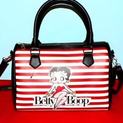 Betty Boop Lover Leather Shoulder Leather Handbag