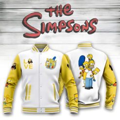 The Simpsons Baseball Jacket