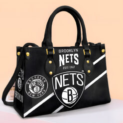 Brooklyn Nets Leather Handbag
