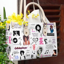 Whitney Houston A 11 Leather Handbag