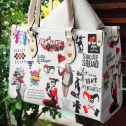 Harley Quinn Lover Leather Handbag
