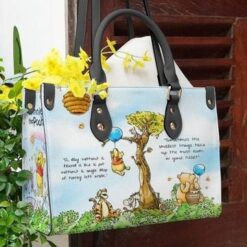 Winnie The Pooh Leather Handbag