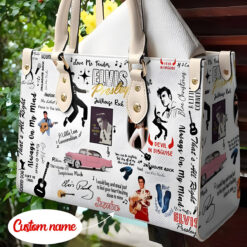 Elvis Presley 3V Leather Handbag
