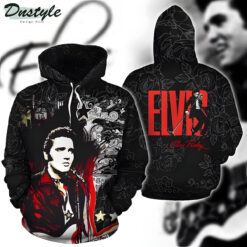 Elvis Presley Zip Hoodie 3D