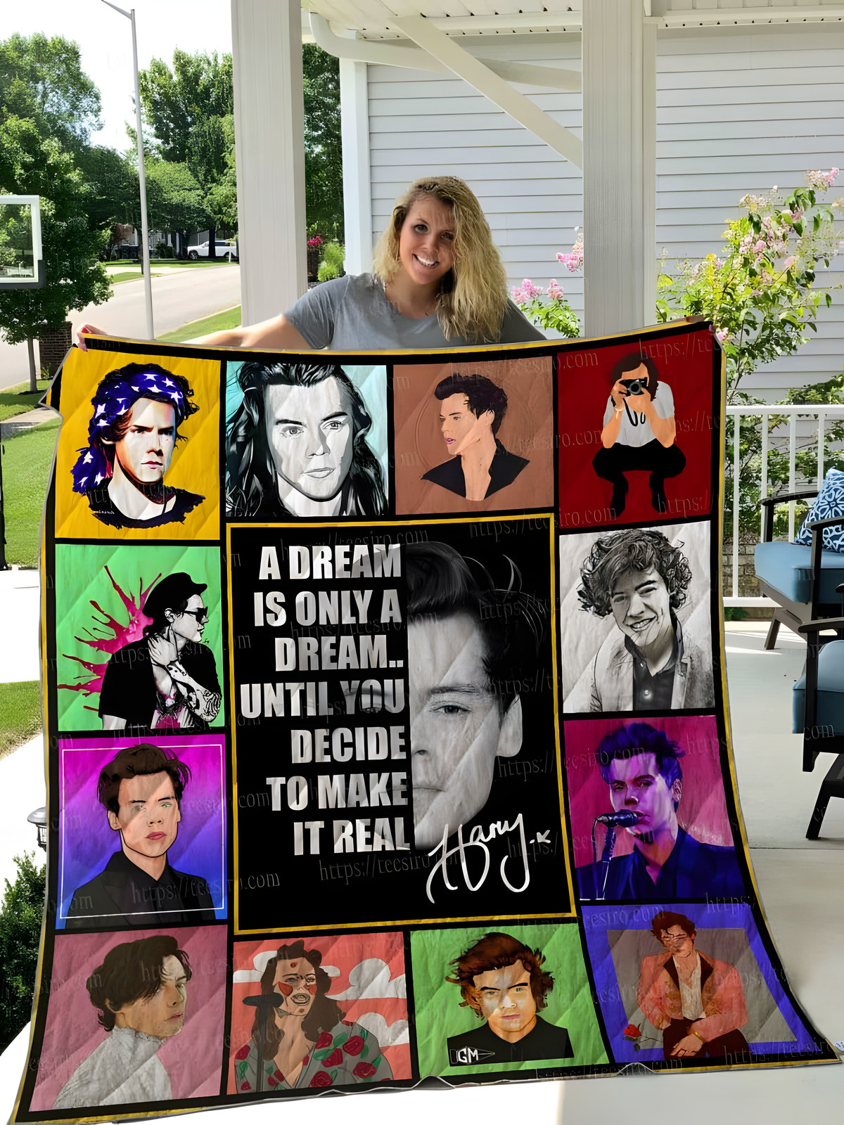 Harry Styles Quilt