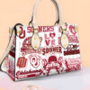 Oklahoma Sooners Lover Leather Handbag