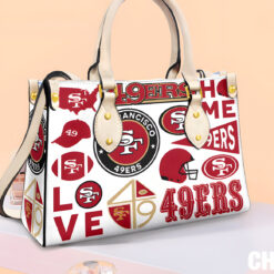 San Francisco 49Ers Lover Leather Handbag