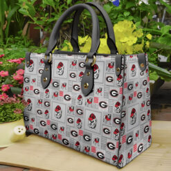 Georgia Bulldog 6 Leather Handbag