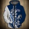 Tennessee Titans 2G Zip Hoodie 3D