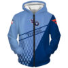 Tennessee Titans 3G Zip Hoodie 3D