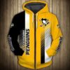 Pittsburgh Penguins 1G Zip Hoodie 3D