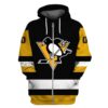 Pittsburgh Penguins 4 Zip Hoodie 3D