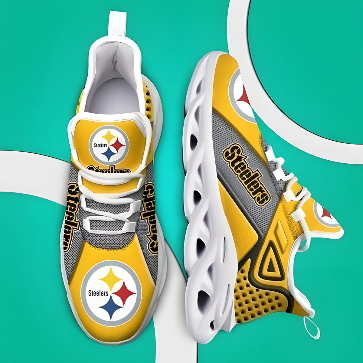 Pittsburgh Steelers 8G Max Soul Shoes