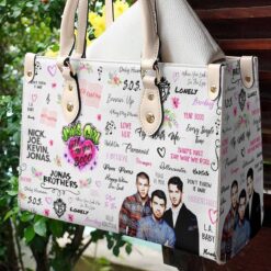 Jonas Brothers Lover Leather Handbag