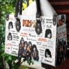 Kiss Band Leather Handbag
