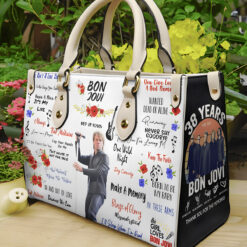 Bon Jovi Leather Handbag