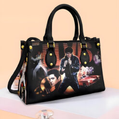 Elvis Presley 7 White Leather Handbag
