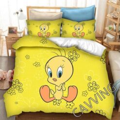 Tweety Bird Funny 4 Bedding Set