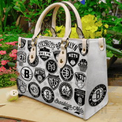 Brooklyn Nets Leather Handbag
