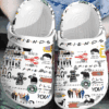 Friends Tv Show Soft Clogs