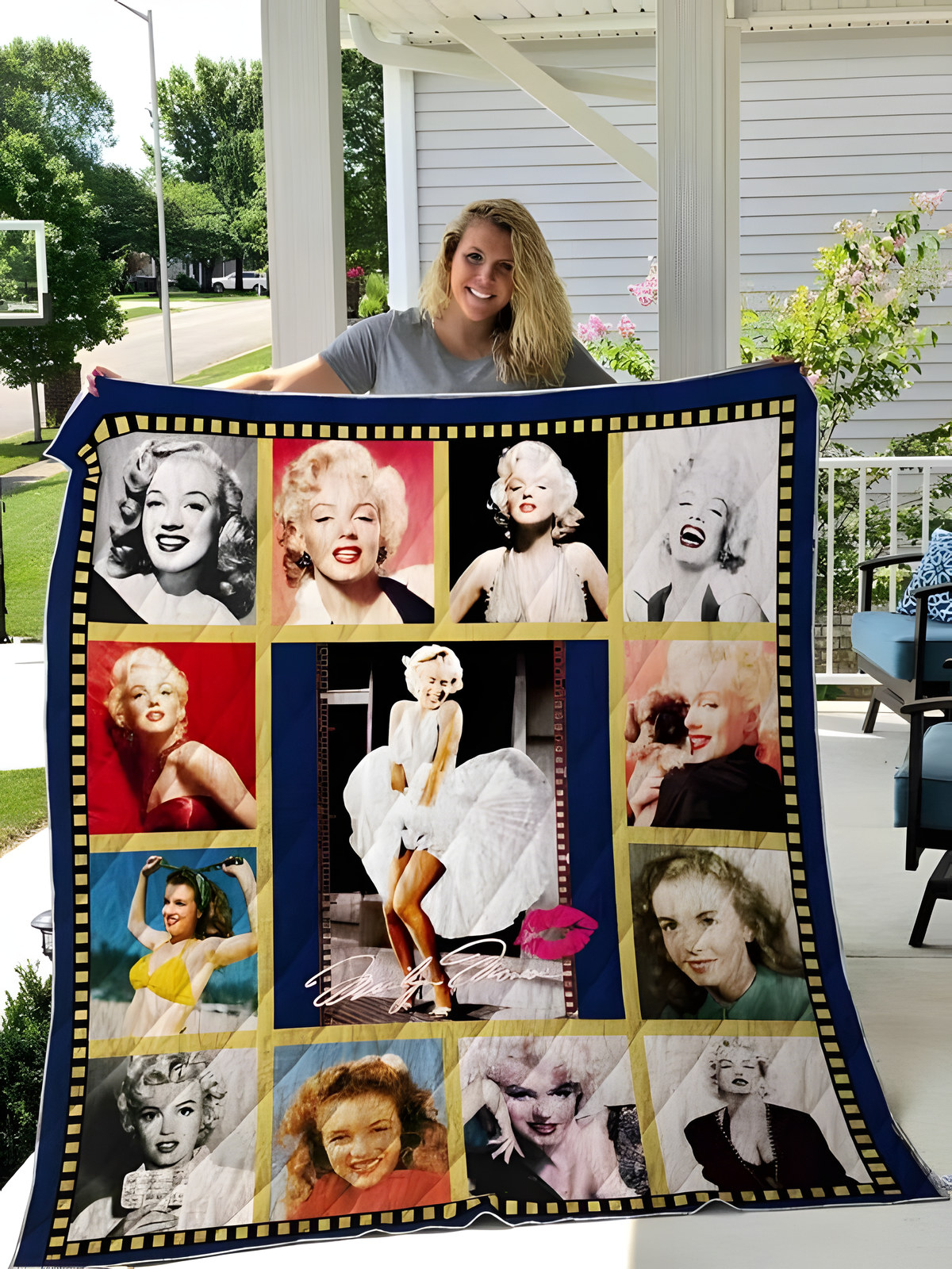 Marilyn Monroe 3 Quilt