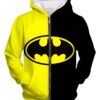 Bat Man 1 Zip Hoodie 3D