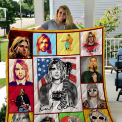 Kurt Cobain Quilt