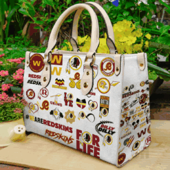 Washington Redskins Leather Handbag