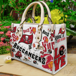 Tampa Bay Buccaneers Leather Handbag